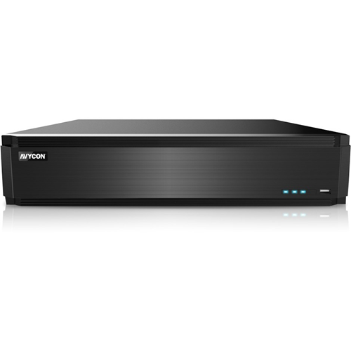 AVYCON 64 Channel All-in-One H.265 HD DVR w/ Hardware Raid